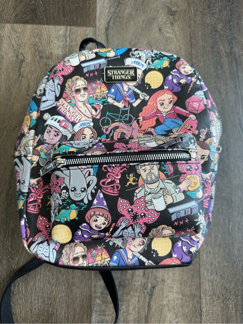 Stranger Things Multicolor Mini Backpack & Wallet Set - Picture 7 of 15